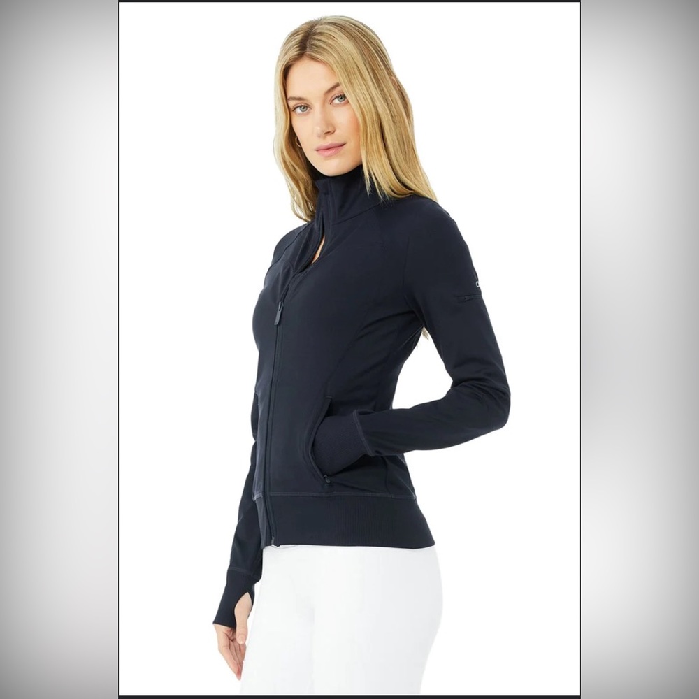 Alo Yoga Contour Jacket in Dark Navy